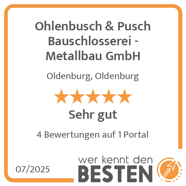 Ohlenbusch & Pusch Bauschlosserei - Metallbau GmbH in Oldenburg in Oldenburg - Logo