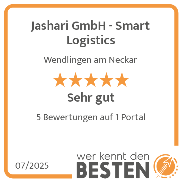 Jashari GmbH - Smart Logistics in Wendlingen am Neckar - Logo