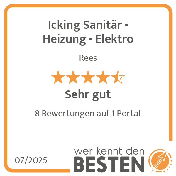 Icking Sanitär - Heizung - Elektro in Rees - Logo