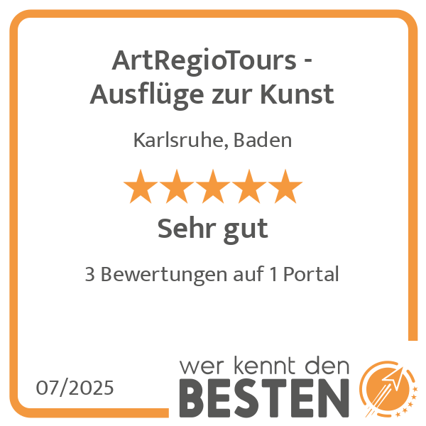 ArtRegioTours - Ausflüge zur Kunst in Karlsruhe - Logo