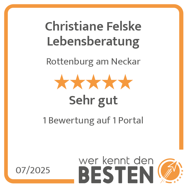 Christiane Felske Lebensberatung in Rottenburg am Neckar - Logo
