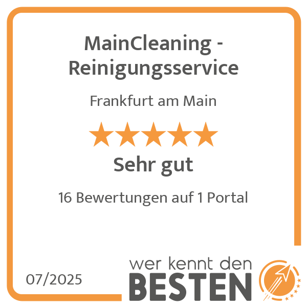 MainCleaning - Reinigungsservice in Frankfurt am Main - Logo