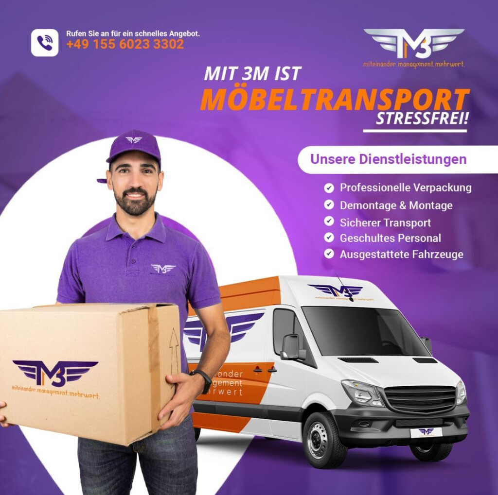 3m Service Umzug Und Reinigung in Duisburg - Logo