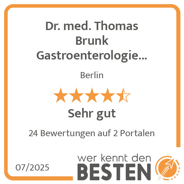Dr. med. Thomas Brunk Gastroenterologie Berlin in Berlin - Logo