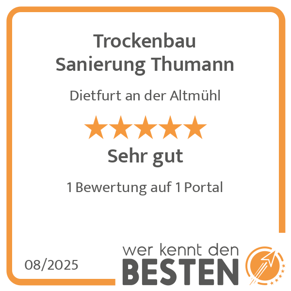 Trockenbau Sanierung Thumann in Dietfurt an der Altmühl - Logo