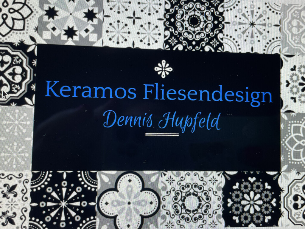 Dennis Hupfeld Fliesenleger Keramos Fliesendesign in Gudensberg - Logo