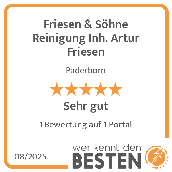 Friesen & Söhne Reinigung Inh. Artur Friesen in Paderborn - Logo