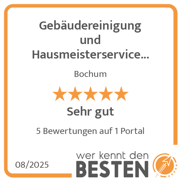 Gebäudereinigung und Hausmeisterservice Armin in Bochum - Logo