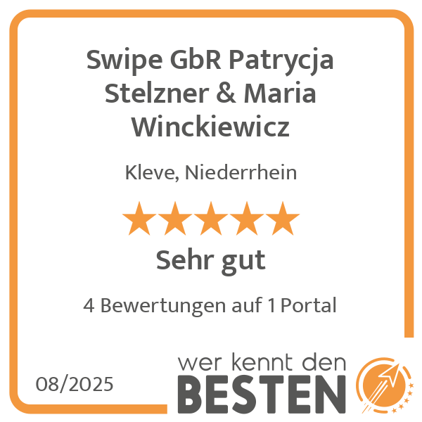 Swipe GbR Patrycja Stelzner & Maria Winckiewicz in Kleve am Niederrhein - Logo