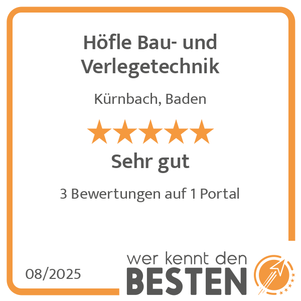 Höfle Bau- und Verlegetechnik in Kürnbach in Baden - Logo