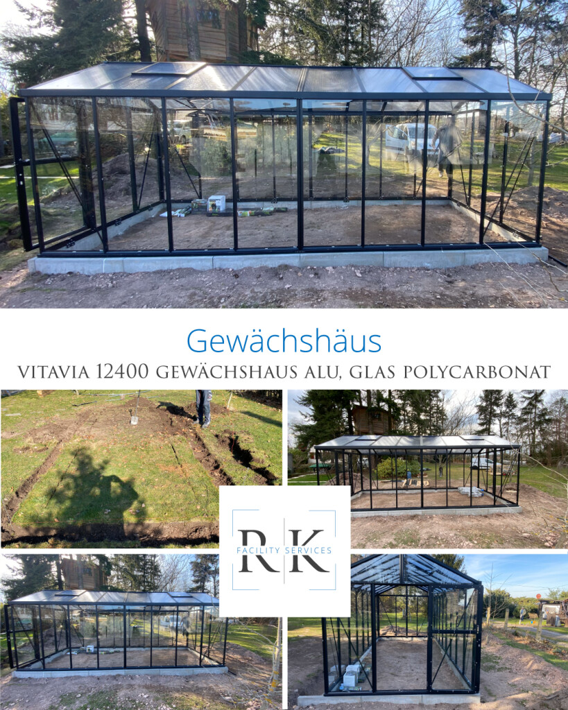 RK Facility Services - Gewächshausmontage VITAVIA