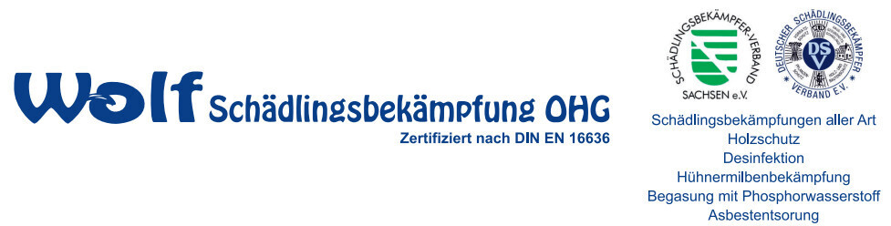 Logo von Wolf Schädlingsbekämpfung OHG