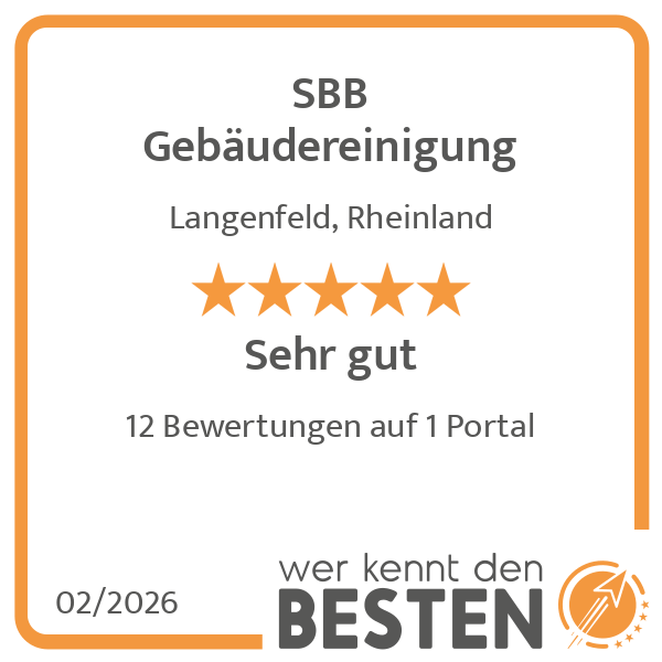SBB Gebäudereinigung - werkenntdenBESTEN.de Qualit …