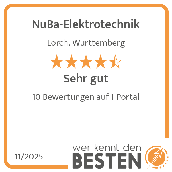 NuBa-Elektrotechnik - werkenntdenBESTEN.de Qualitä …