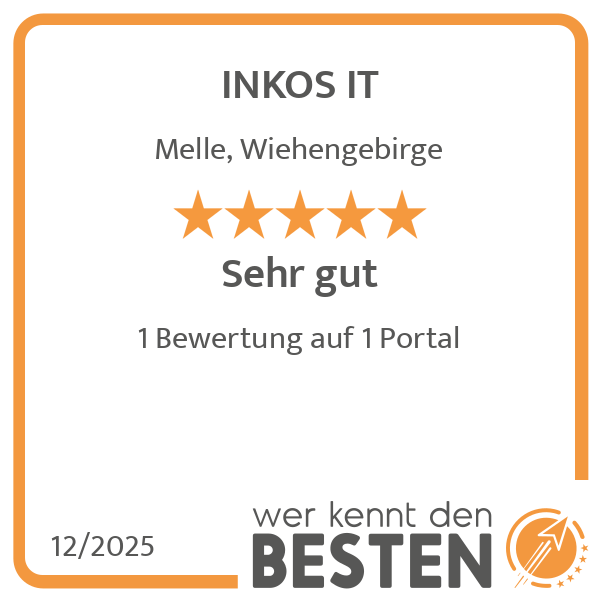 INKOS IT - werkenntdenBESTEN.de Qualitätssiegel