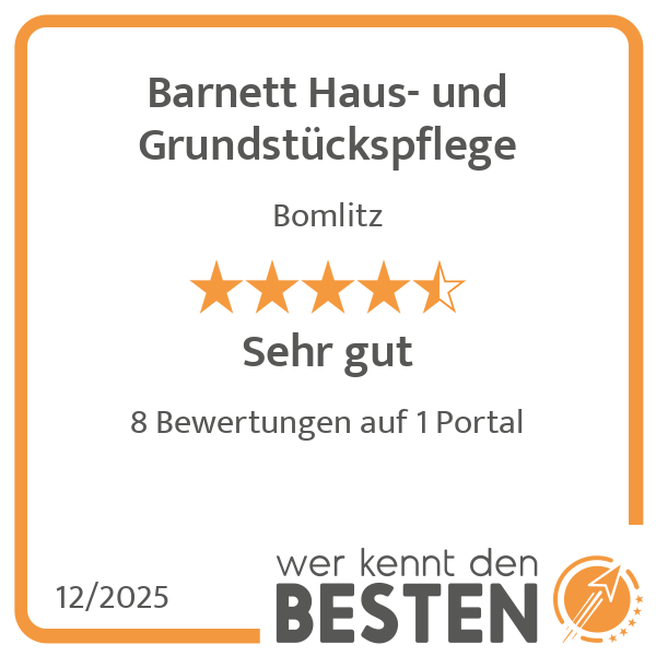 Barnett Haus- und Grundstückspflege - werkenntdenB …
