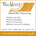 Tischlerei Alexander Frömming
