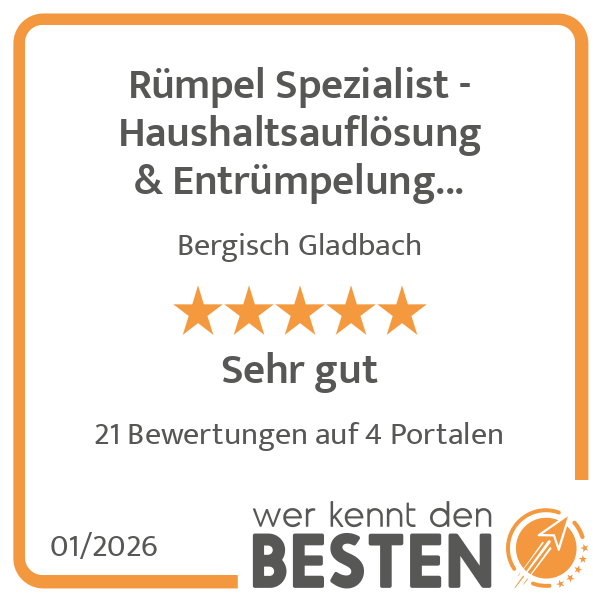 Rümpel Spezialist - Haushaltsauflösung & Entrümpel …