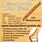 Ulrich Götze Bautischlerei
