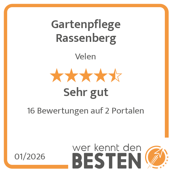 Gartenpflege Rassenberg - werkenntdenBESTEN.de Qua …
