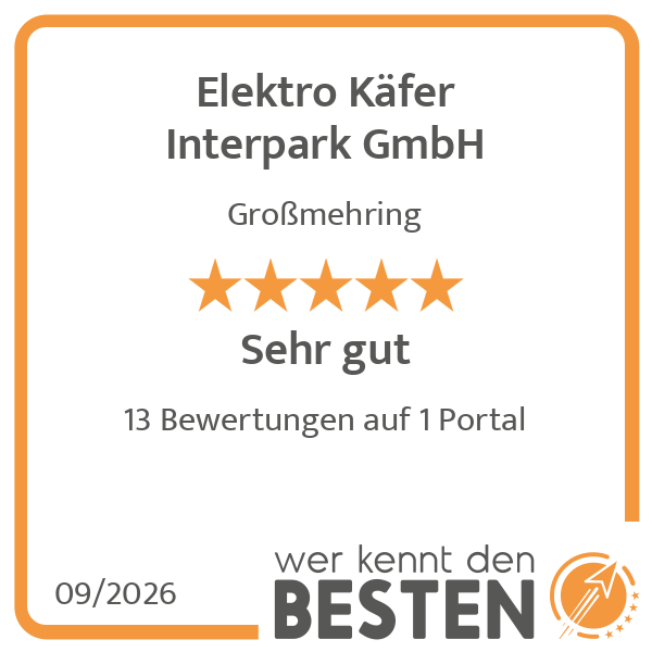 Elektro Käfer Interpark GmbH - werkenntdenBESTEN.d …