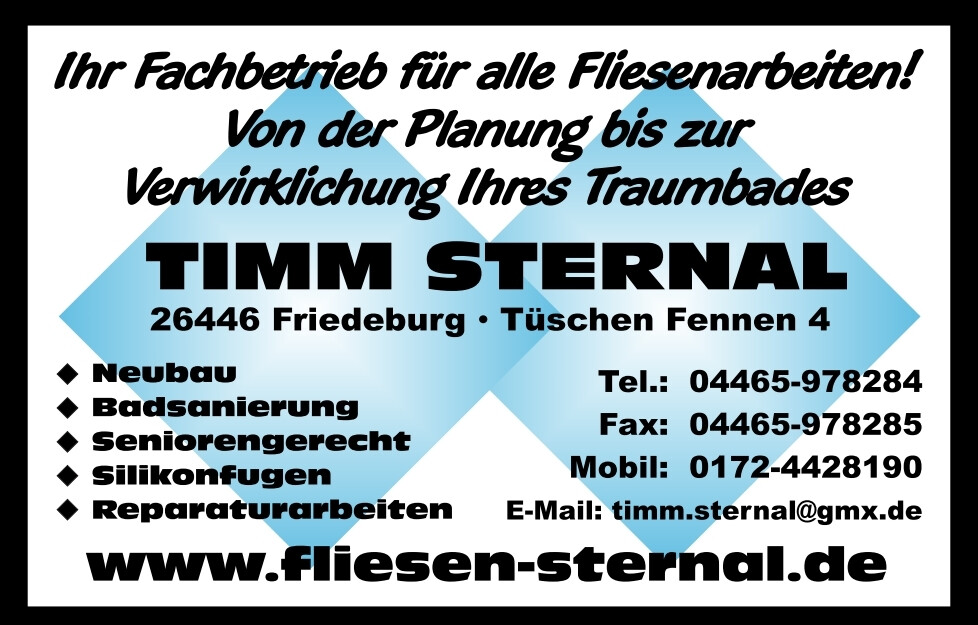 Timm Sternal Fliesen- Platten- und Mosaik Verlegea …