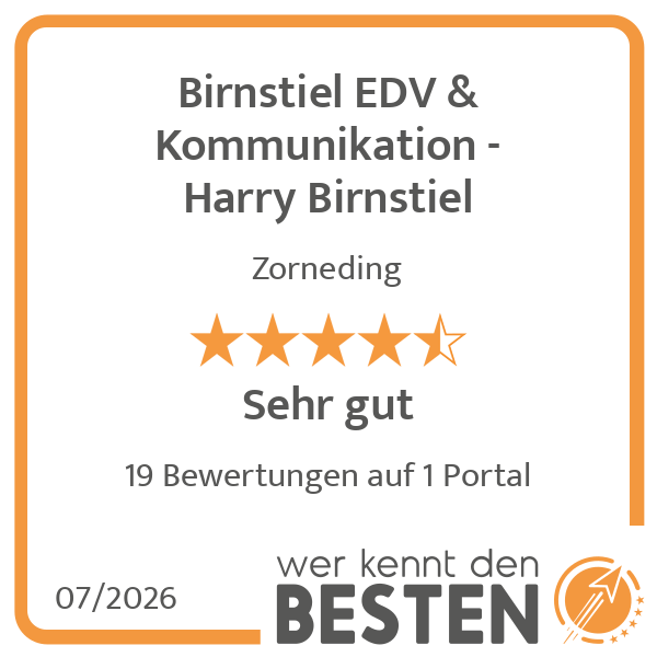 Birnstiel EDV & Kommunikation - Harry Birnstiel -  …