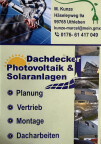 Dachdecker, Photovoltaik und Solaranlagen Marcel Kunze
