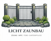 Licht Zaunbau