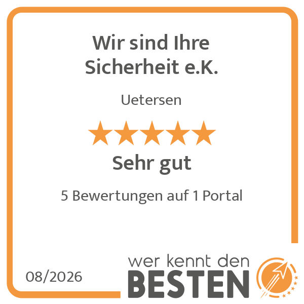 Wir sind Ihre Sicherheit e.K. - werkenntdenBESTEN. …