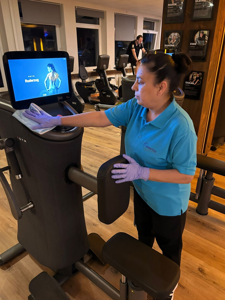 Sanitas Gebäudereinigung - Fitnessstudio