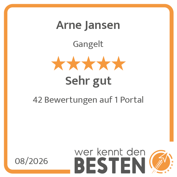 Arne Jansen - werkenntdenBESTEN.de Qualitätssiegel
