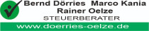 Steuerberater Bernd Dörries - Marco Kania - Rainer Oelze