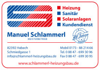 Manuel Schlammerl Meisterbetrieb für Heizung, Sanitär und Solaranlagen