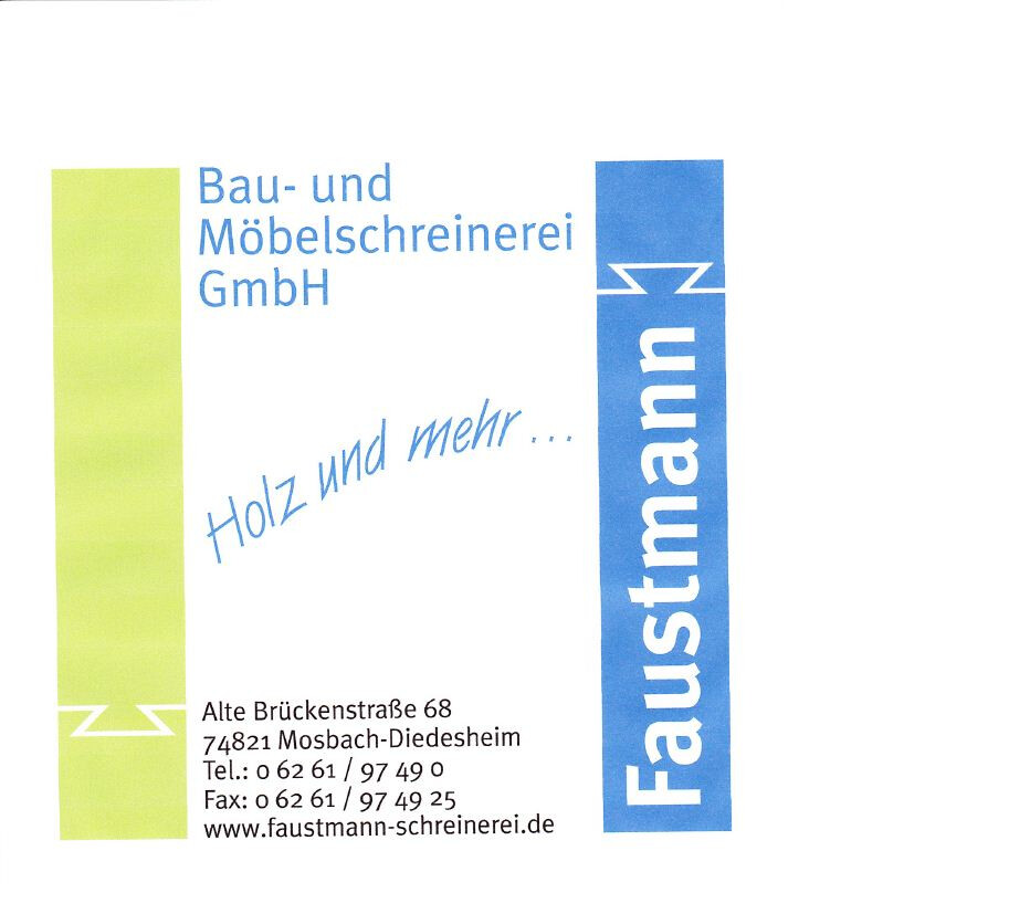 Faustmann Bau- und Möbelschreinerei GmbH in Mosbach in Baden - Logo