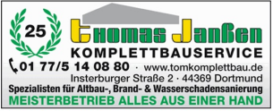 Firmenlogo: Komplettbauservice Thomas Janßen