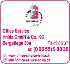 Firmenlogo: Office Service Hnida GmbH & Co. KG