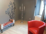 Blick in die Raucherlounge