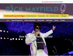 A + A Rick Mayfield, Entertainer, Musiker, Künstlernetzwerk Künstleragentur Langen