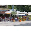 Preiswertes Restaurant gegen&uuml;ber vom Kurhaus mit ansprechender gro&szlig;er Au&szlig;enterrasse.