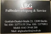 Logo ABG Fußbodenverlegung & Service