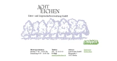 Acht Eichen G&uuml;ter- und Liegenschaftsverwaltung GmbH Berlin