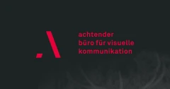 Logo ACHTENDER Büro für Visuelle Komunikation