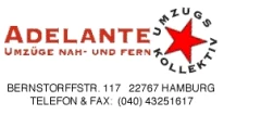 Adelante GmbH Umzugskollektiv Hamburg