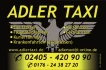 Logo Adler Taxi * 24 Stunden * Flughafentransfer * Krankenfahrten * Kurierdienst