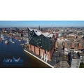 Luftaufnahmen Elbphilharmonie in Hamburg