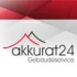 Logo akkurat24 Gebäudeservice Sascha Muszynski