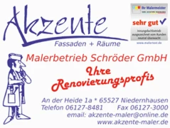 Akzente Malerbetrieb Schröder GmbH Niedernhausen