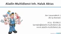 Logo Aladin-Multidienst Inh. Haluk Aktas