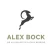 Logo Alex Bock - Werbeagentur für Design, Marketing und Code.
